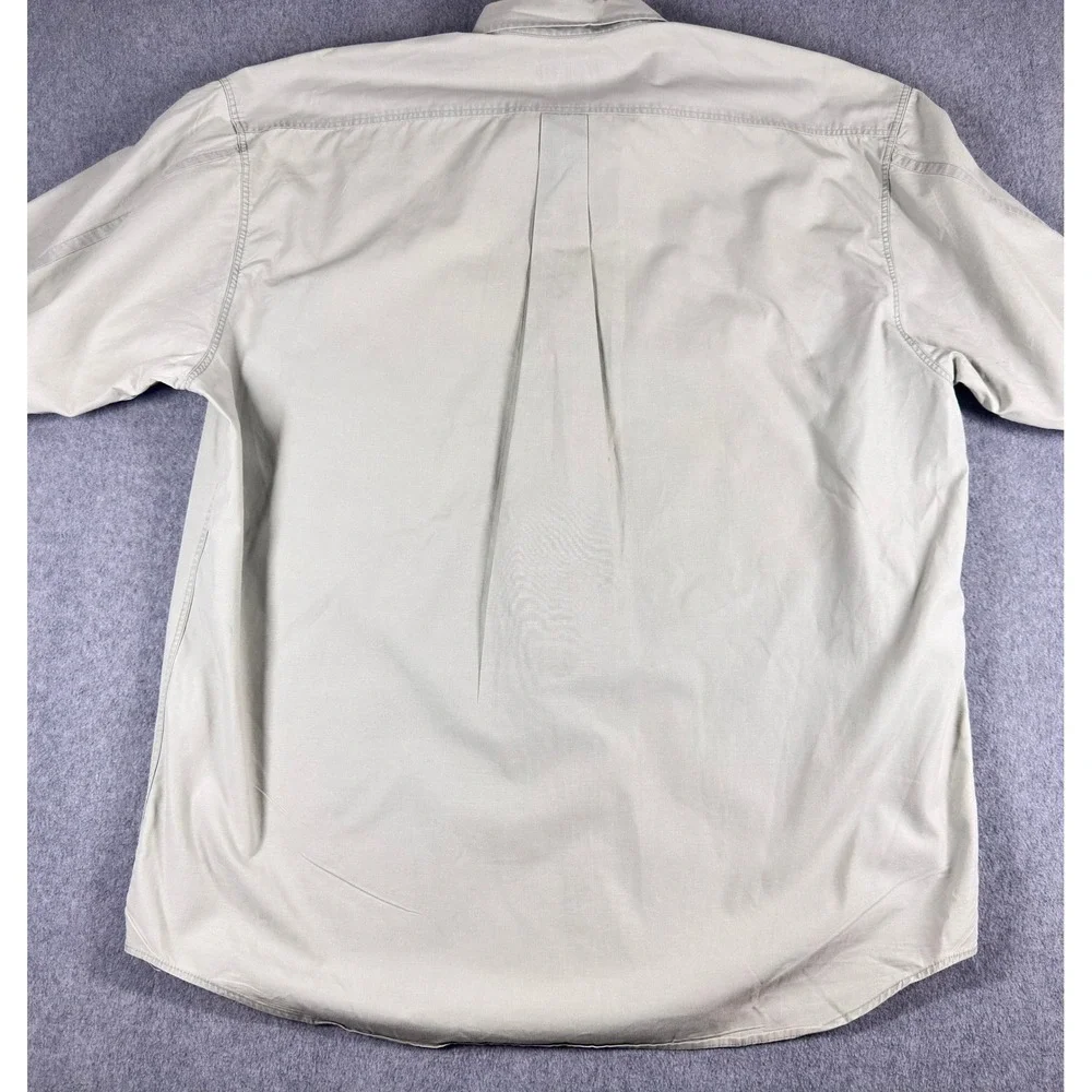 Vintage Banana Republic Button Down Shirt XL Sage Green‎ Long Sleeve Classic